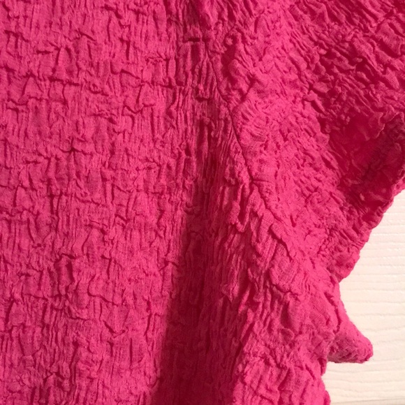 Hot pink plus size top - Picture 2 of 5